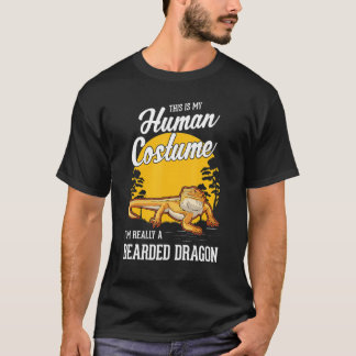 T-shirt Bearded Dragon Human Costume Halloween Bearded Dra