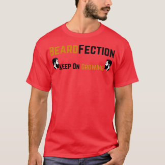 T-shirt BeardFection Continue À Croître