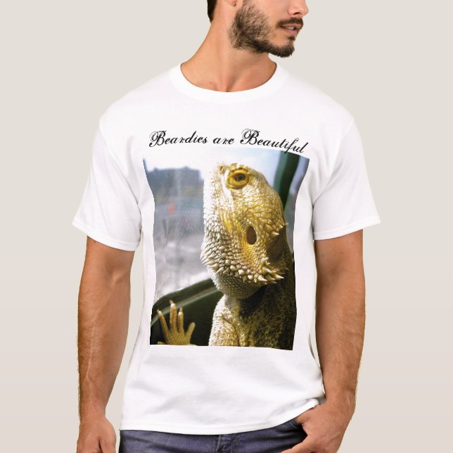 T-shirt Beardies sont beau (Devant)
