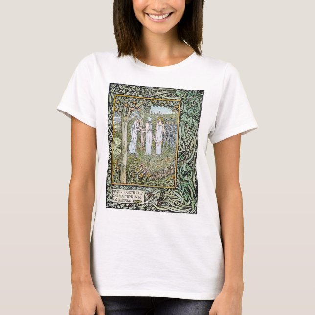 T-shirt Beardsley : Morte D'Arthur (Devant)
