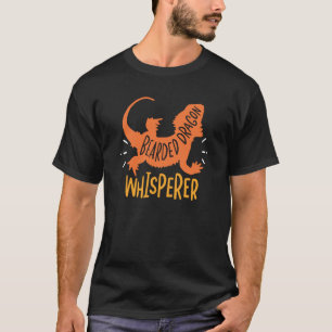 T-shirt Beared Dragon Whisperer drôle