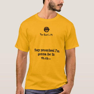 T-shirt Bearpit "Jaune-Chemise de v1.13 "