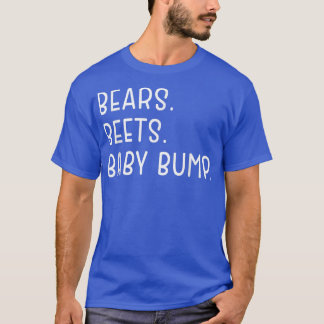 T-shirt Bears Beets Baby Bump Faire-part de grossesse