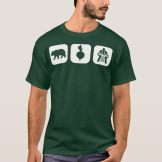 T-shirt Bears Beets Battlestar Galactica v2