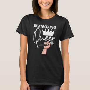 T-shirt Beatboxing Queen Women Bande Recorder 1
