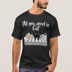 T-shirt Beatles chats magnifiques