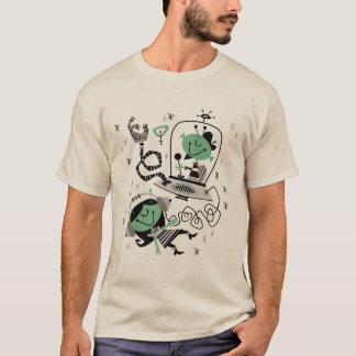 T-shirt Beatniks bariolés de l'espace