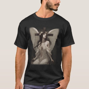 T-shirt Beau Angel Goth Esthétique Heavenly Angelic