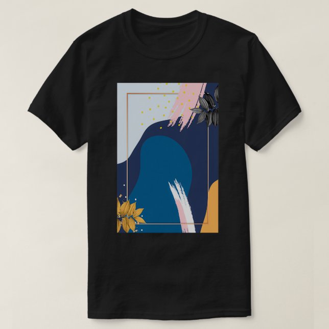 T-shirt Beau art Abstrait (Design devant)