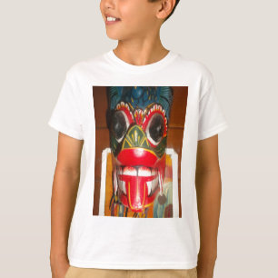 T-shirt Beau art traditionnel sri-lankais de masques de fe