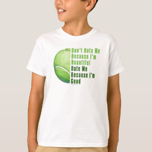 T-shirt Beau Beau Bal De Tennis Im