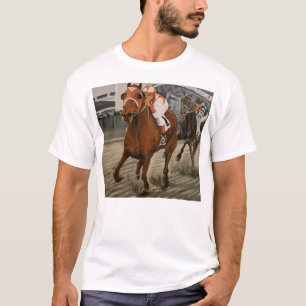 T-shirt Beau cheval ravit les propriétaires en course clas