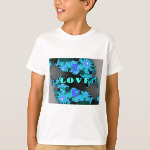 T-shirt Beau coloré amour univers vectoriel art