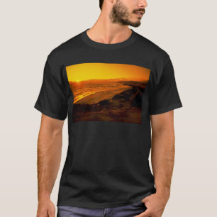T-shirt Beau coucher du soleil : Jalama, la Californie