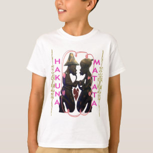 T-shirt Beau couple d'Afrique Extraordinaire : un art roma
