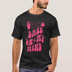 T-shirt Beau Daze Dans Mon Esprit Avec Mignonne Sueur Rétr