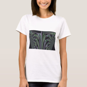 T-shirt Beau Extraordinaire Vert Aurora Texture Art Design