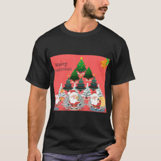 T-shirt Beau Joyeux Noël Design