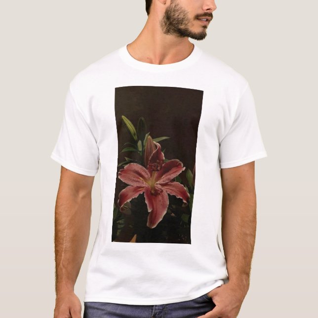T-shirt beau lys (Devant)