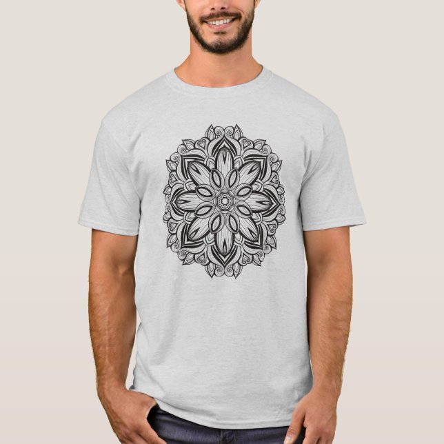 T-shirt Beau mandala (Devant)