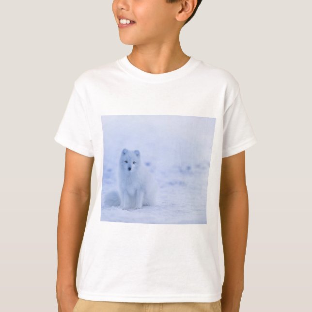 T-shirt Beau renard arctique (Devant)