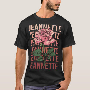 T-shirt Beau Rose - Jeannette Nom