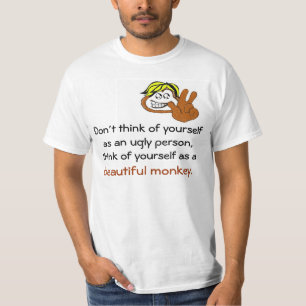 T-shirt Beau singe