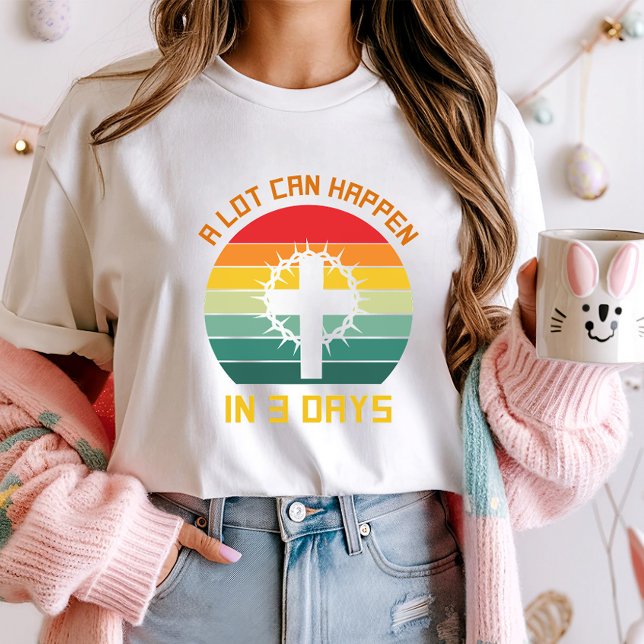 T-shirt Beaucoup de choses peuvent se passer en 3 jours de (Créateur téléchargé)