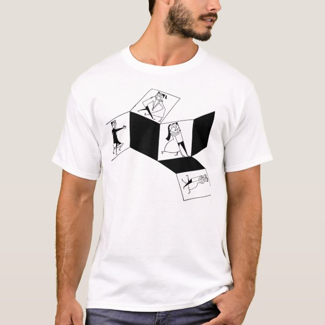 T-shirt Beaucoup de danseurs (Devant)