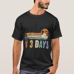 T-shirt Beaucoup Peut Se Passer En 3 Jours Floral Retro Vi
