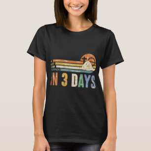 T-shirt Beaucoup Peut Se Passer En 3 Jours Floral Retro Vi