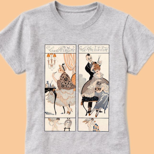 T-shirt Beauté Art Déco (Créateur téléchargé)