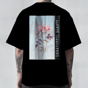 T-shirt Beauté contre-nature Moderne Rose Vintage Esthétiq