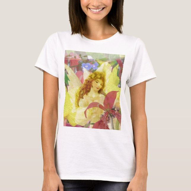 T-shirt Beauté de fleur (Devant)