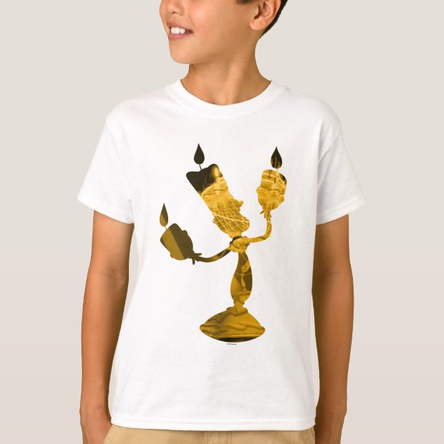 T-shirt Beauté & La Bête | Lumière Silhouette (Devant)