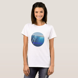 T-shirt Beauté marine glacier-