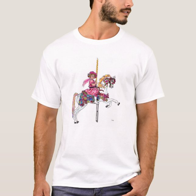 T-shirt Beautés de carrousel (Devant)