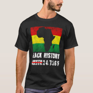 T-shirt Beautiful Black History Month 247365 We Are All Hu