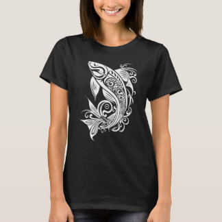 T-shirt Beautiful Fish Vector Graphic Nature Water Sea Riv