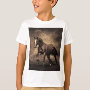 T-shirt Beautiful horse throw pillow