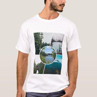 T-shirt Beautiful scenery of beaches 
