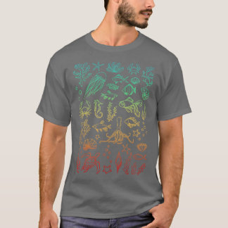 T-shirt Beaux Animaux Océaniques