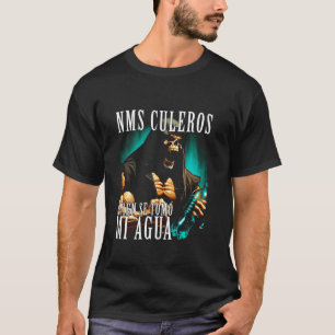 T-shirt Beaux Crânes Gym Mexicain Avec Des Phrases Sarcast
