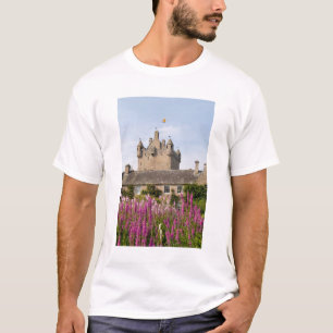 T-shirt Beaux jardins et célèbre château en Ecosse 2