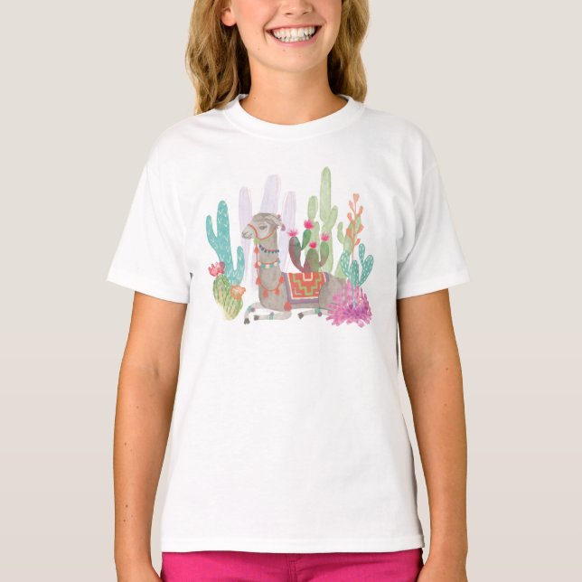 T-shirt Beaux lamas I (Devant)