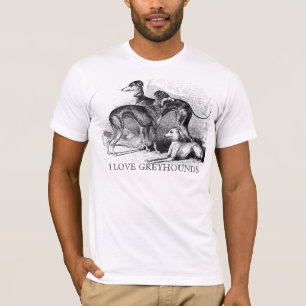 T-shirt Beaux lévriers