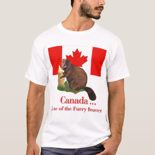 T-shirt Beaver Furry