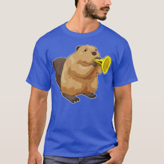 T-shirt Beaver Musicien Trumpet Music