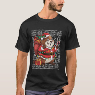T-shirt Beaver Xmas Sweer Style Vilain Père Noël Beaver Ch