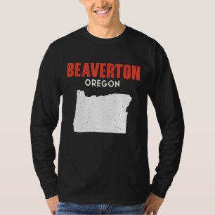 T-shirt Beaverton Oregon USA State America Travel Oregon